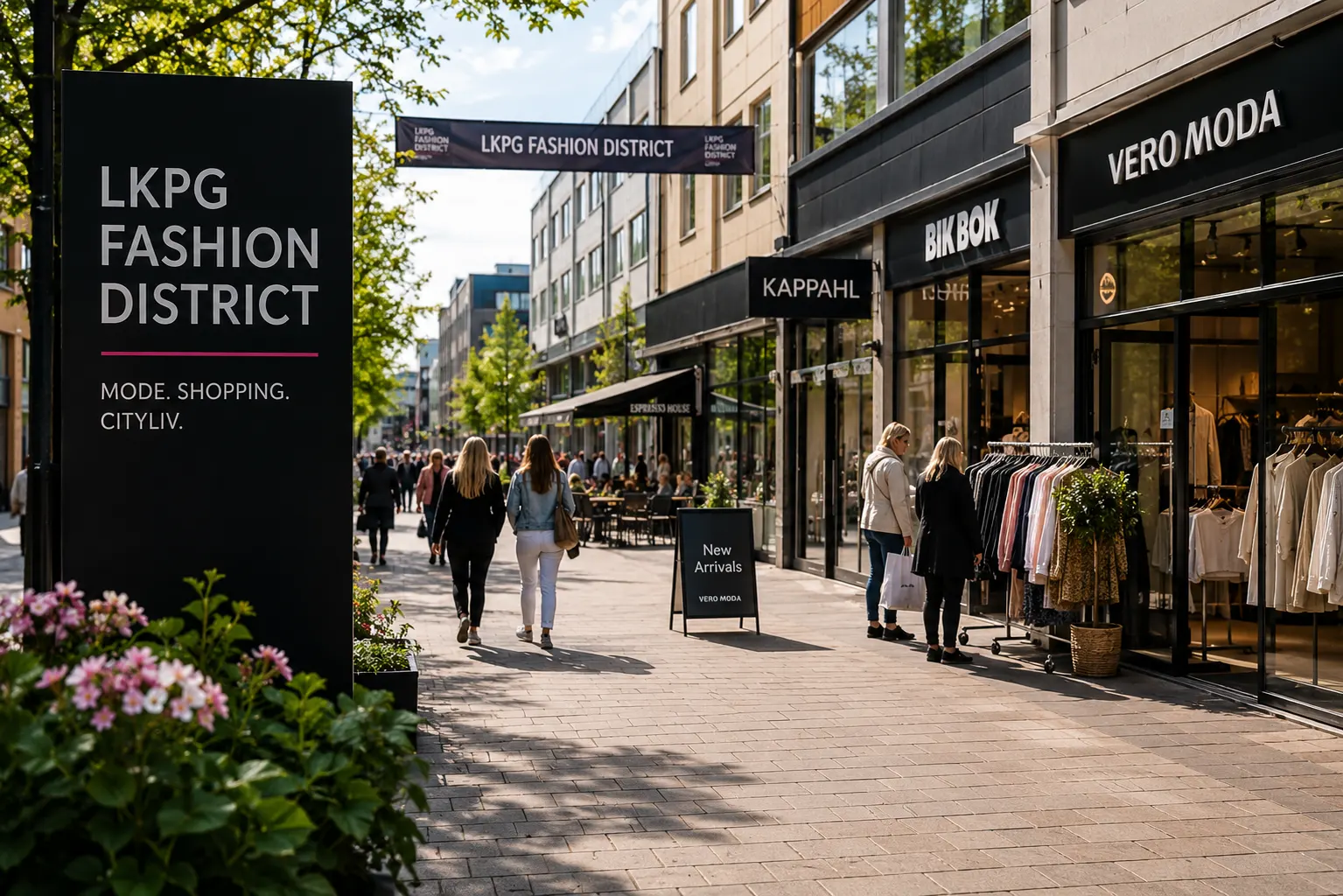 LKPG Fashion District sätter modeprägel på Linköpings city LKPG Fashion District sätter modeprägel på Linköpings city